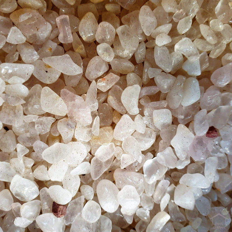 Rose Crystal Chips-Stones & Pebbles-Root Bridges