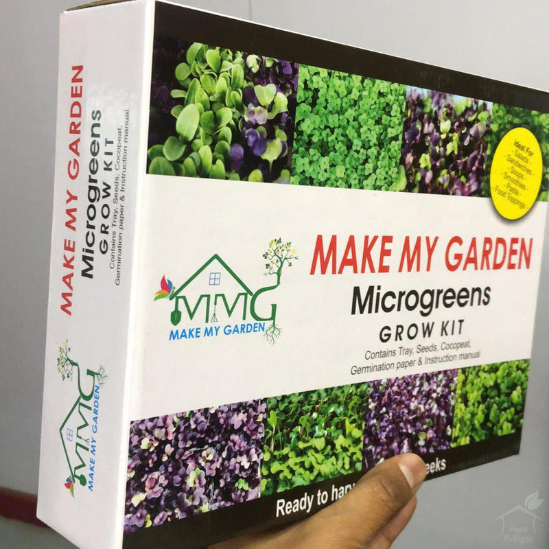Microgreens Grow Kit-Seeds-Root Bridges