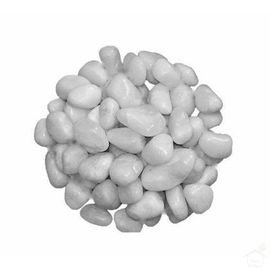 Stones & Pebbles 500 g White Pebbles