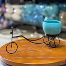 3" Cycle Metal Planter with Stand-Pots-Root Bridges