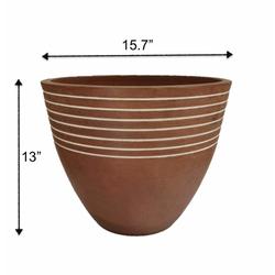 15.7" Biodegradable Vase Pot - Pots - Root Bridges | Buy Plants Online