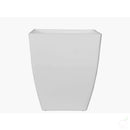 Pots White 4.7" Square Container Pot
