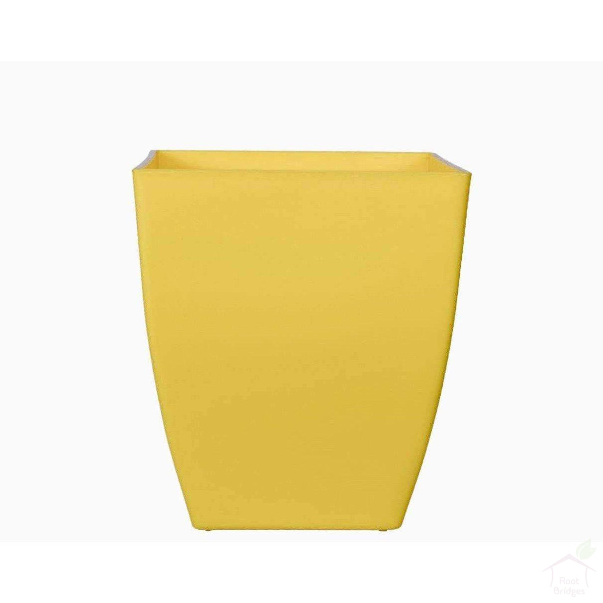 Pots Yellow 4.7" Square Container Pot