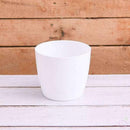 5.5" Valencia Plastic Planter (with Optional Self Watering Kit)-Pots-Root Bridges
